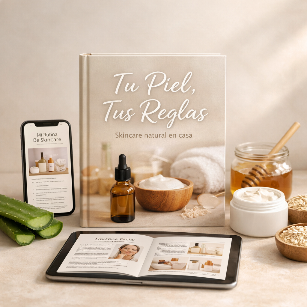 TU PIEL, TUS REGLAS: SKIN CARE CASERO + 3 BONOS DE REGALO